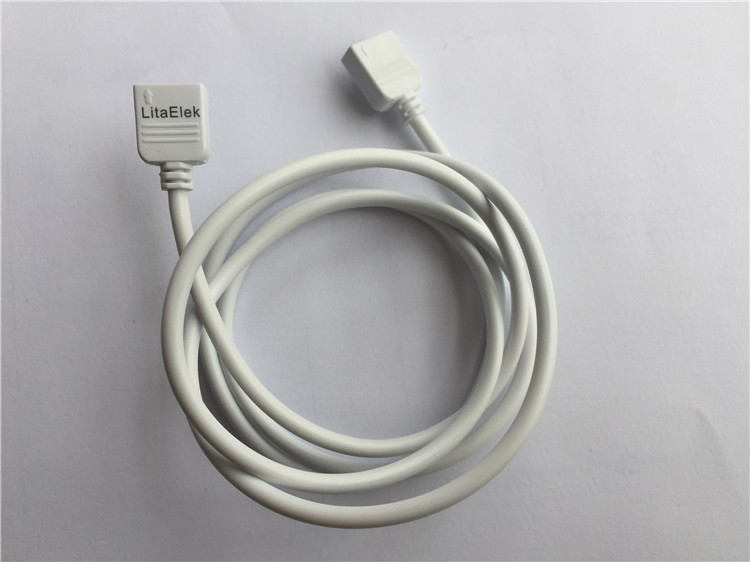 LitaElek 1m 3.3ft RGB Extension Cable Cord 4 Pin Flex LED Tape LED Ribbon LED Rope Light Connector Wire for RGB 5050 3528 2835 Flexible LED Strip Light